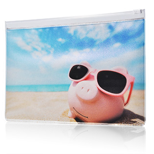 Gleitverschlussbeutel mit Digitaldruck